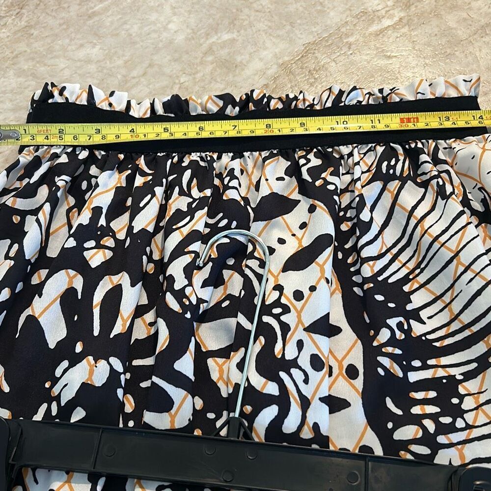 Tribal Print Split Skirt - image 7